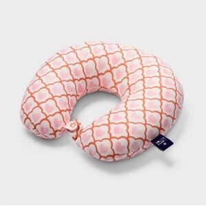 Roller Rabbit x Target Geo Hearts Travel Neck Pillow Pink